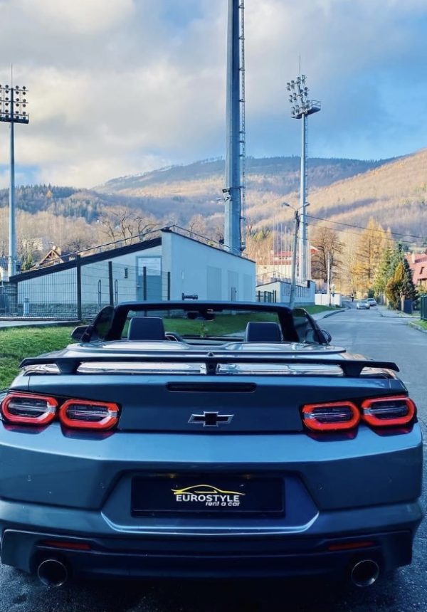 Wynajem samochodow sportowych Warszawa Chevrolet Camaro SS 2